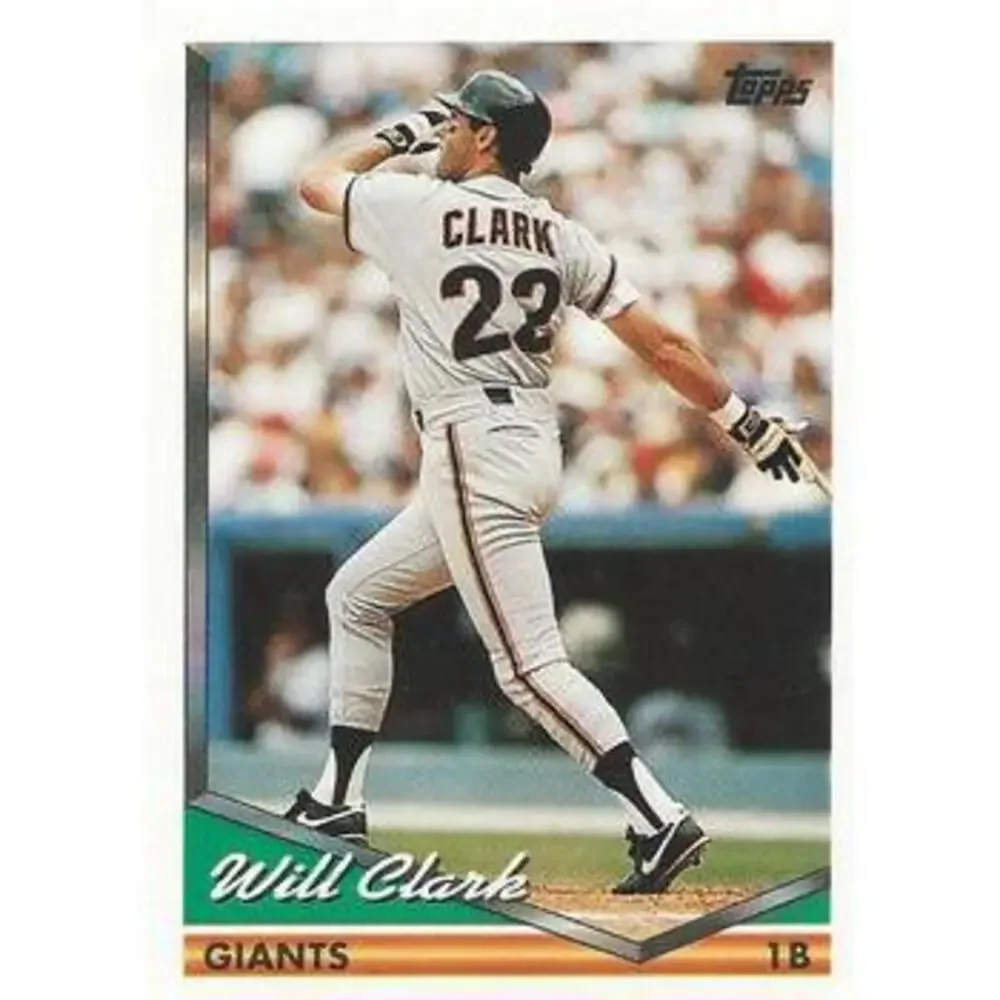 1994 Topps Will Clark # 240 San Francisco Giants